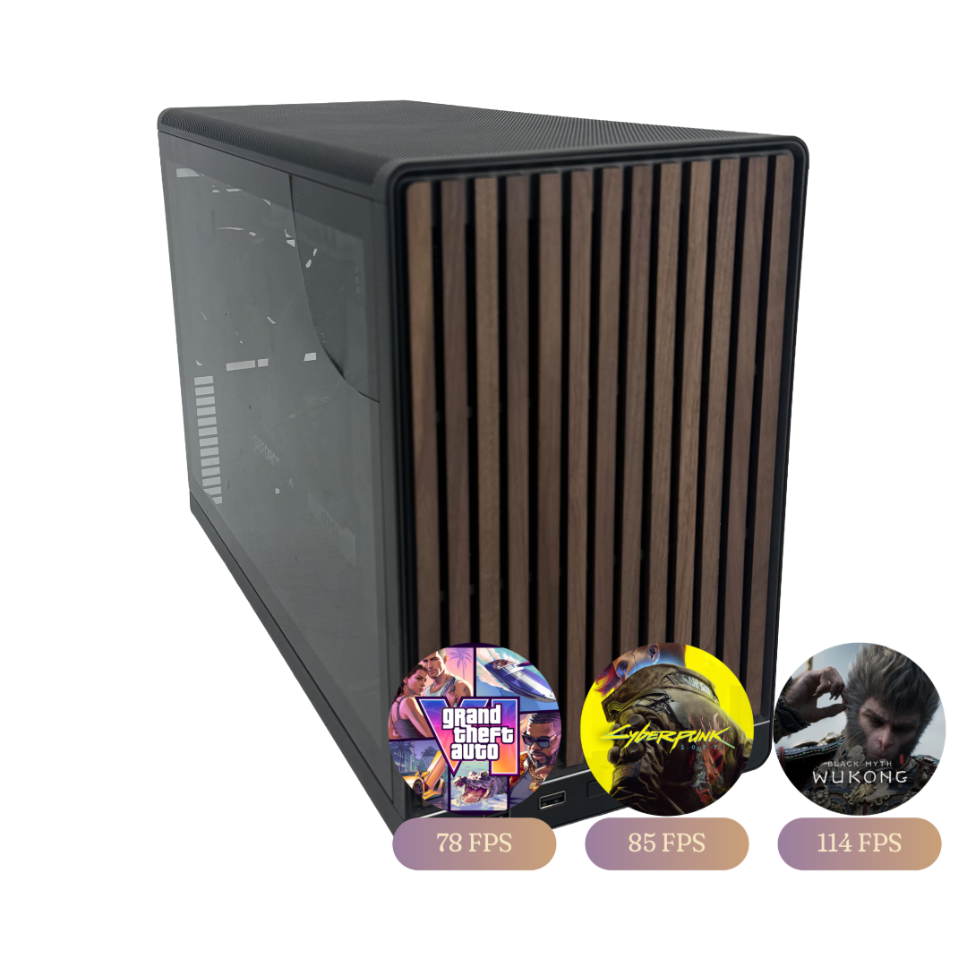 Gaming Desktop / RTX 5070 12GB / Ryzen 7 9800X3D / 16GB DDR5 (6000MHz) / 500GB NVMe / 256GB NVMe