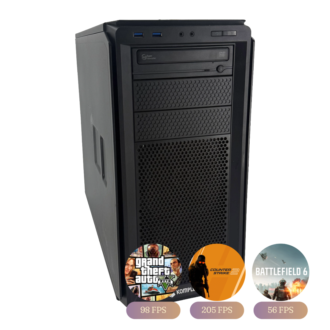 Gaming Desktop / RTX 2080 8GB / Intel i5 - 9600K / 16GB DDR4 (2133MHz) / 120GB SSD / 1TB HDD