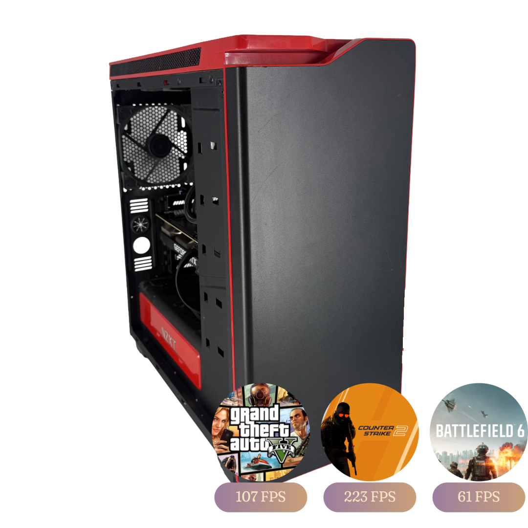 Gaming Desktop – RTX 3060 Ti 8GB / Intel Core i7-8700K / 32GB DDR4 / 1TB NVMe