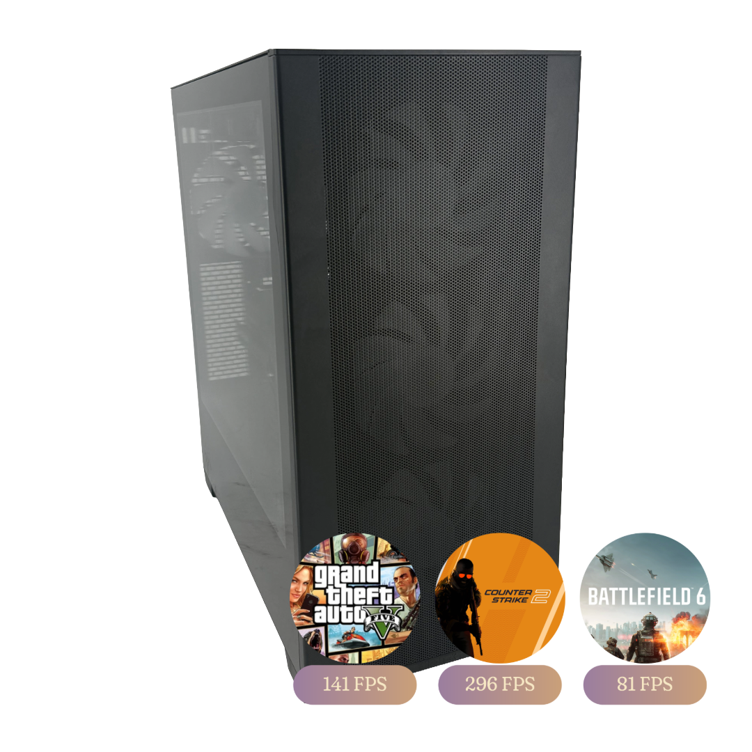 Gaming Desktop – RX 9070 XT / Ryzen 7 7800X3D / 32GB DDR5 / 2TB NVMe