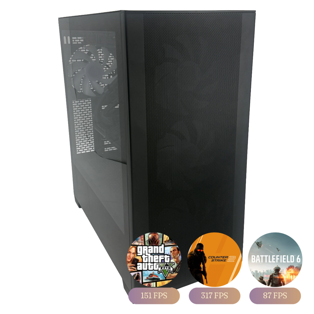 Gaming Desktop – RTX 5070 / Ryzen 7 9700X / 32GB DDR5 / 2TB NVMe