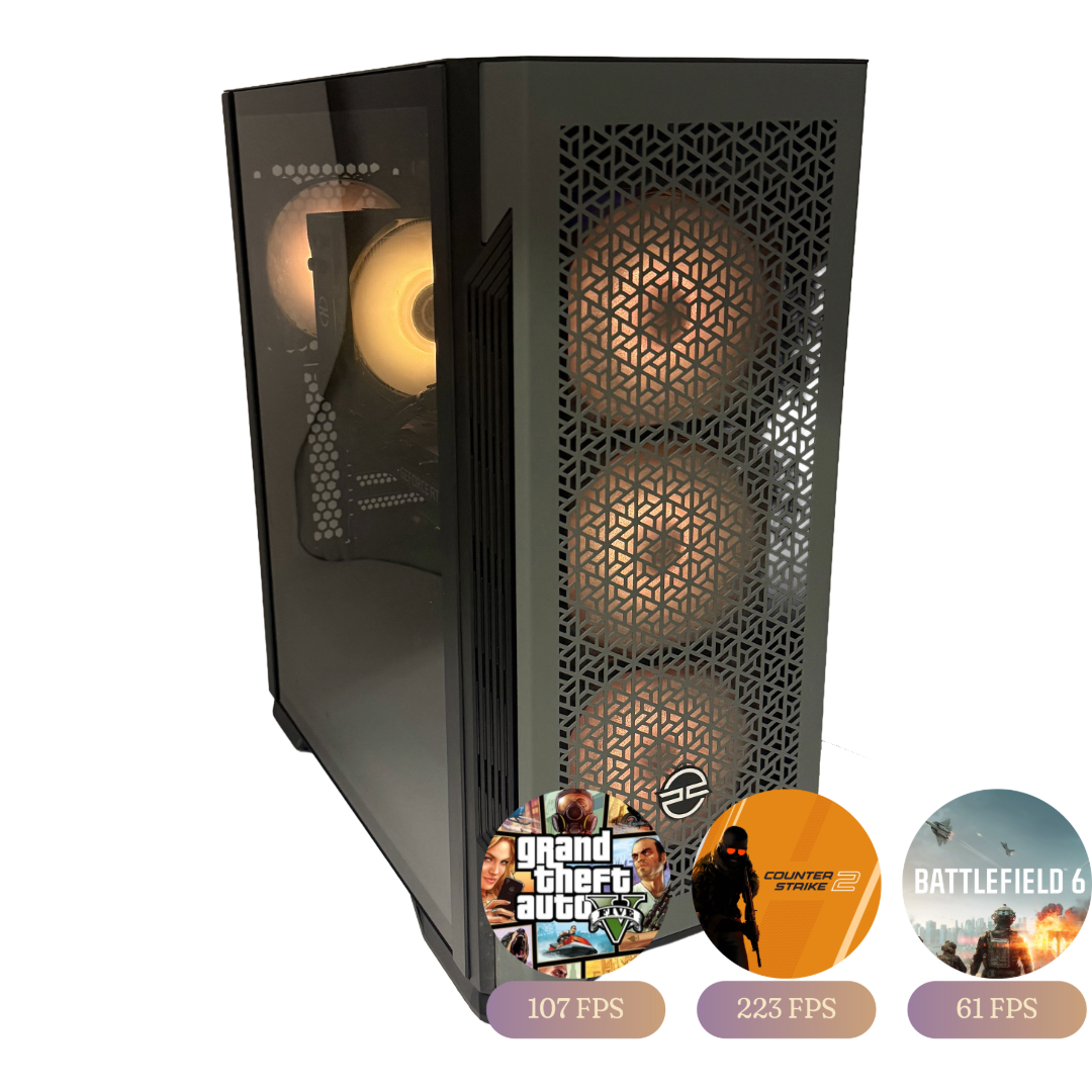 Gaming Desktop – RTX 3060 12GB / Intel Core i5-12400F / 16GB DDR4 / 1TB NVMe