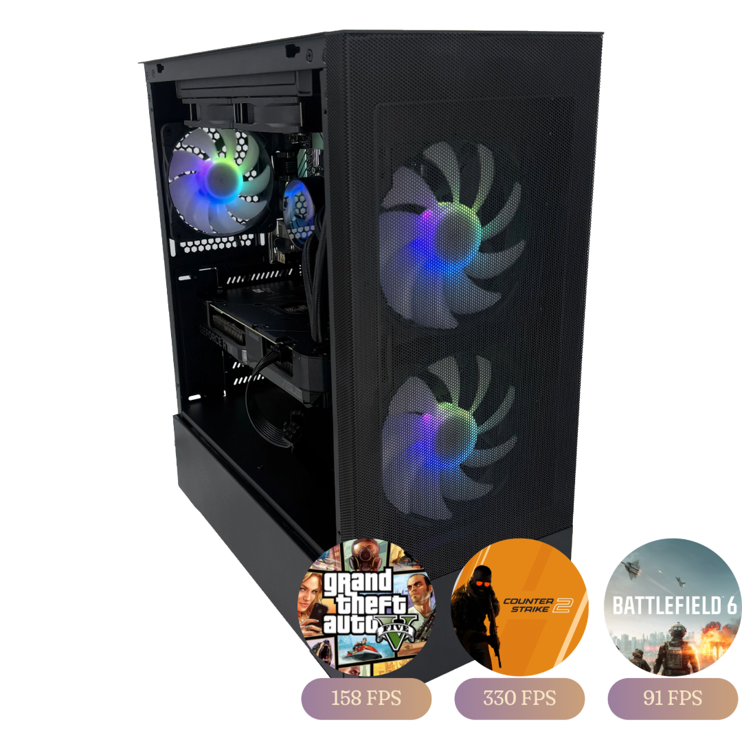 Gaming Desktop – RTX 4070 SUPER 12GB / Intel Core i7-14700F / 32GB DDR4 / 1TB NVMe