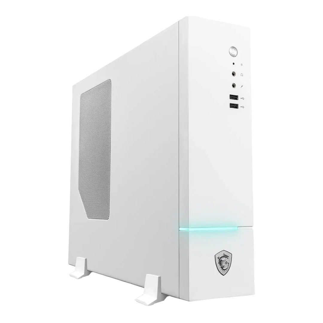 MSI Prestige PE130 Gaming Desktop – GTX 1650 4GB / Intel Core i5-9400F / 8GB DDR4 / 256GB NVMe
