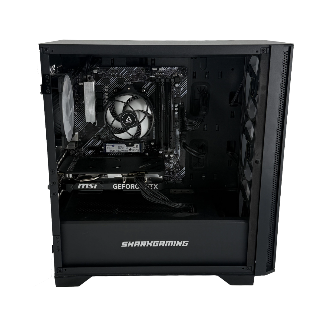 Gaming Desktop – RTX 4060 / Ryzen 5 5500 / 16GB / 1TB NVMe-rollover image