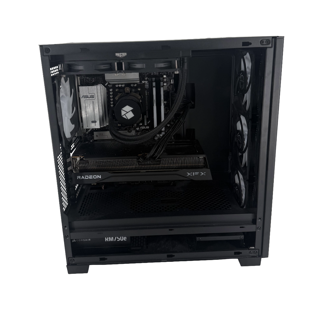 Gaming Desktop – RX 9070 XT / Ryzen 7 7800X3D / 32GB DDR5 / 2TB NVMe-rollover image
