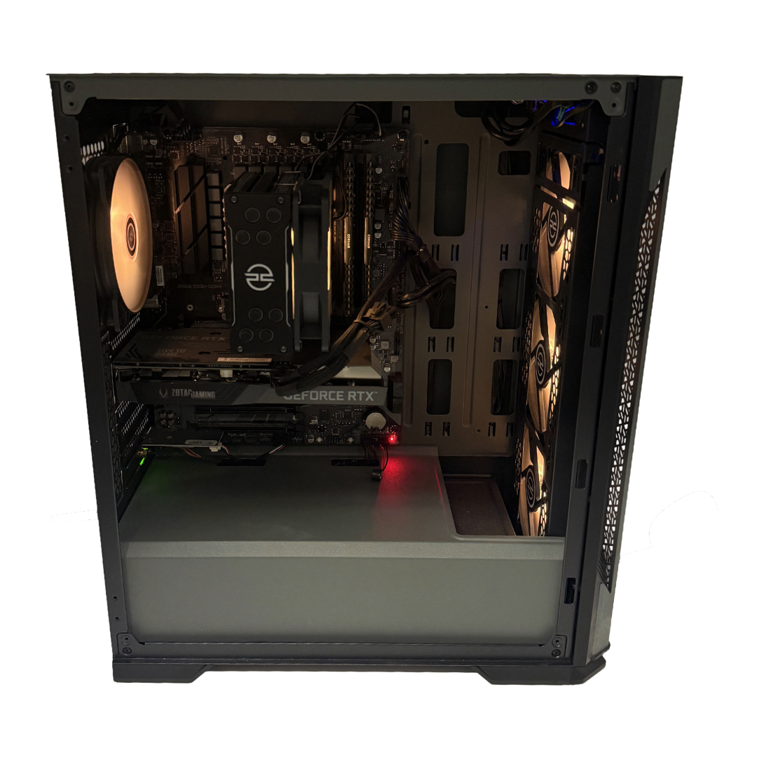 Gaming Desktop – RTX 3060 12GB / Intel Core i5-12400F / 16GB DDR4 / 1TB NVMe-rollover image