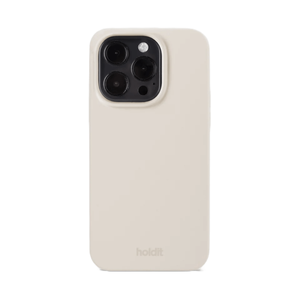 Slim Case for iPhone 15 Pro, Light Beige