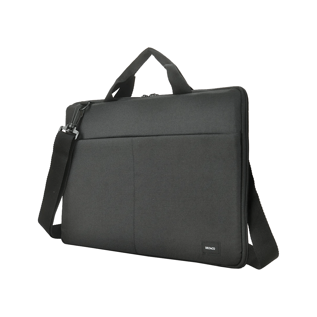 13–14" Laptop Sleeve Made from Recycled Materials with Handle and Shoulder Strap
