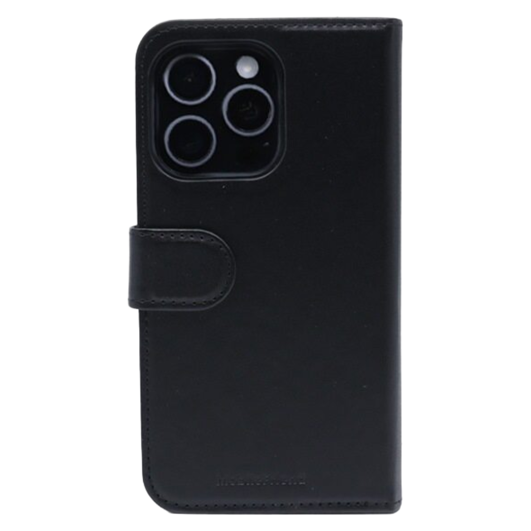 MobileFriends iPhone Black Wallet Case 16 Pro
