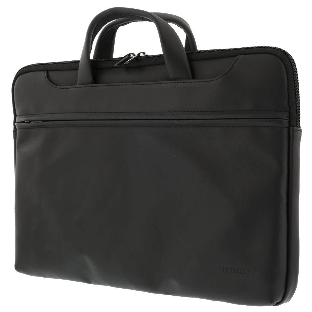 Laptop Bag for up to 13–14" Laptops, PU Leather